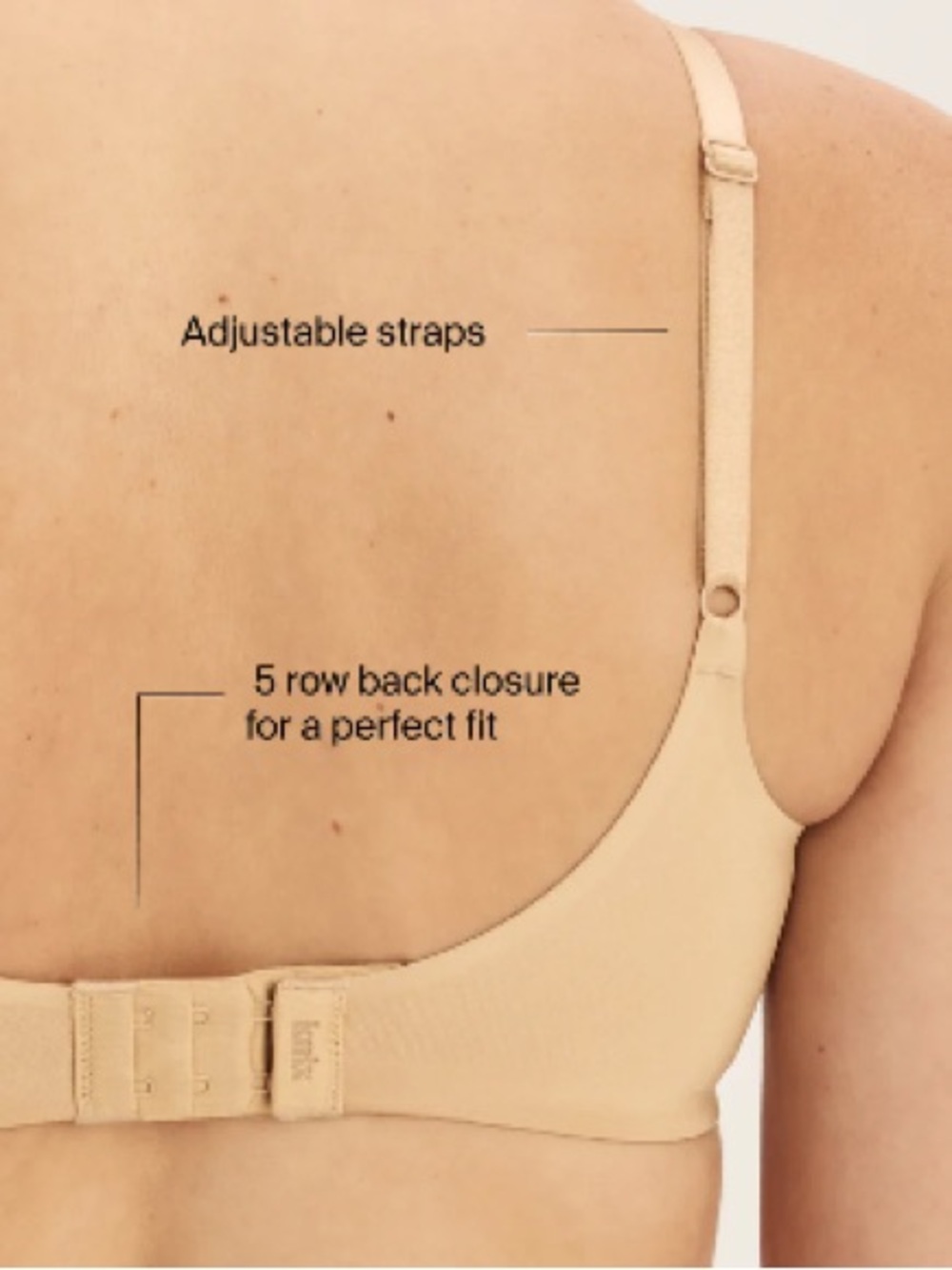 Knix Uplift Push Up Bra Warm Sand - Picture 6 of 6